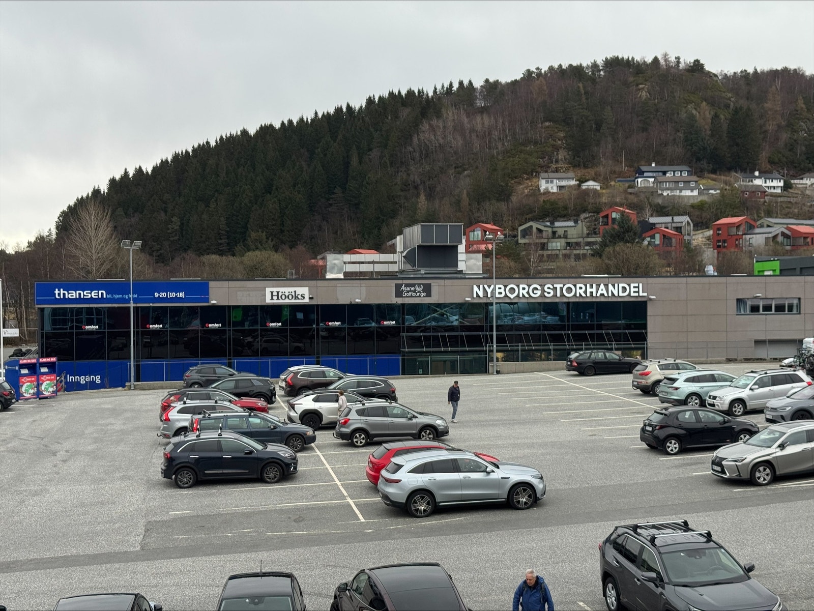 Meget attraktivt lokale godkjent som detaljhandel ledig i NYBORG STORHANDEL